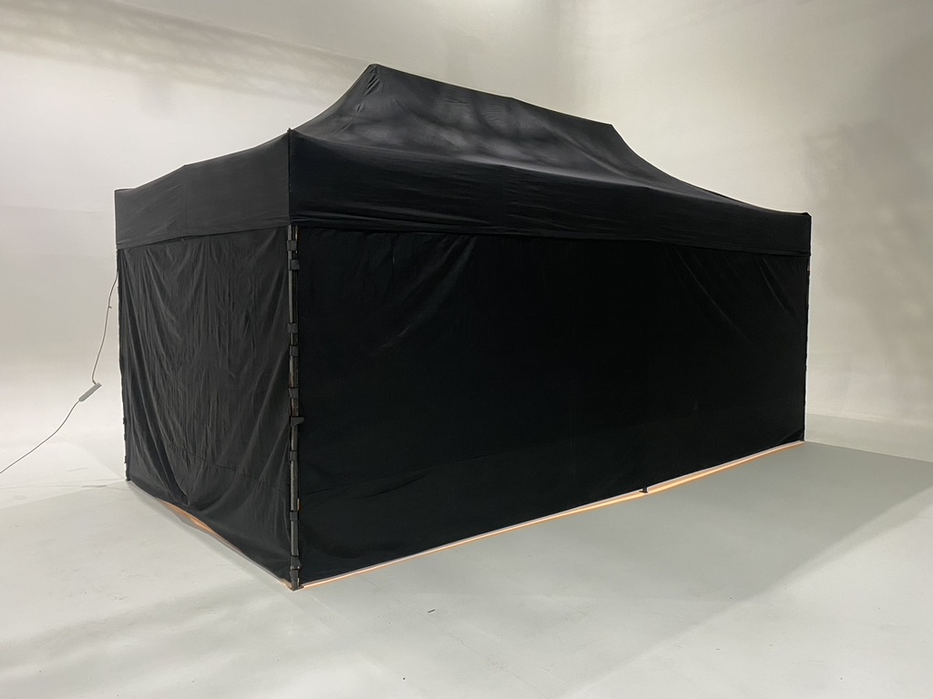 Намет чорний 6 × 3 м
